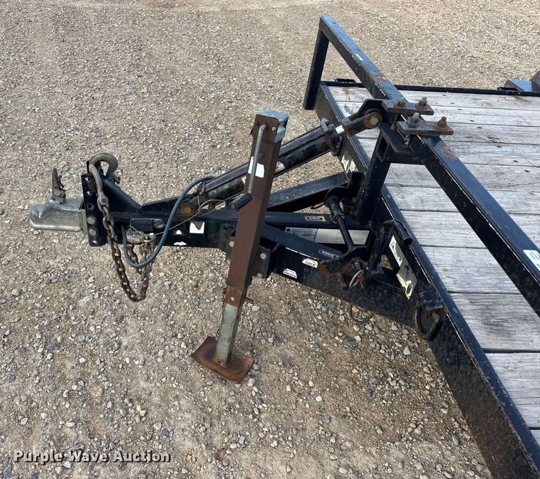 image for item ER0252 2015 B-B TRAILER tilt deck equipment trailer