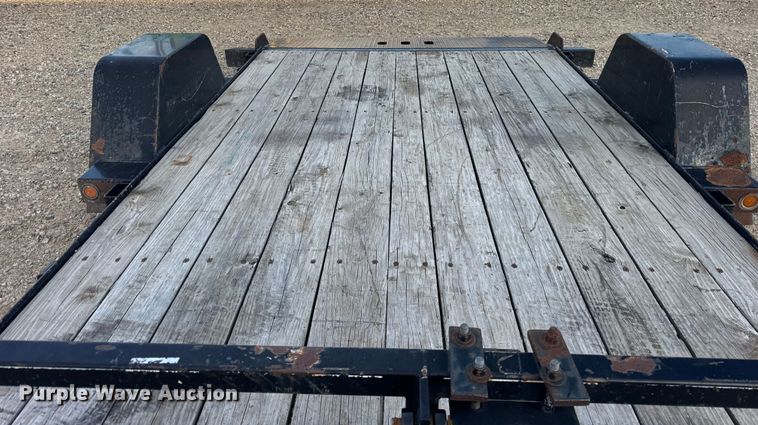 image for item ER0252 2015 B-B TRAILER tilt deck equipment trailer