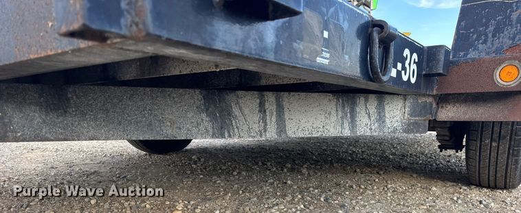 image for item ER0252 2015 B-B TRAILER tilt deck equipment trailer