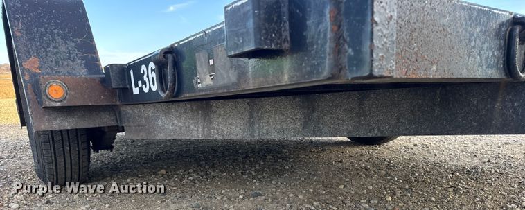 image for item ER0252 2015 B-B TRAILER tilt deck equipment trailer