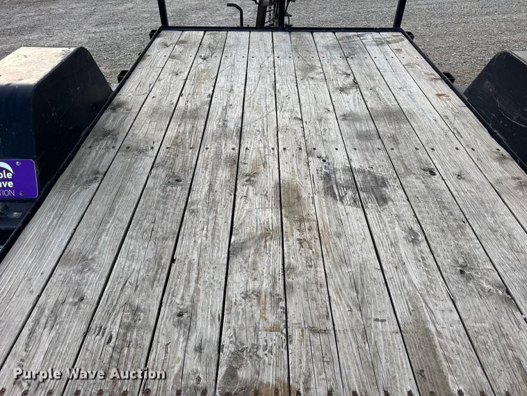 image for item ER0252 2015 B-B TRAILER tilt deck equipment trailer