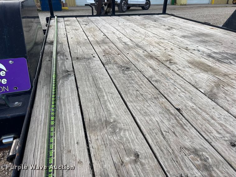 image for item ER0252 2015 B-B TRAILER tilt deck equipment trailer