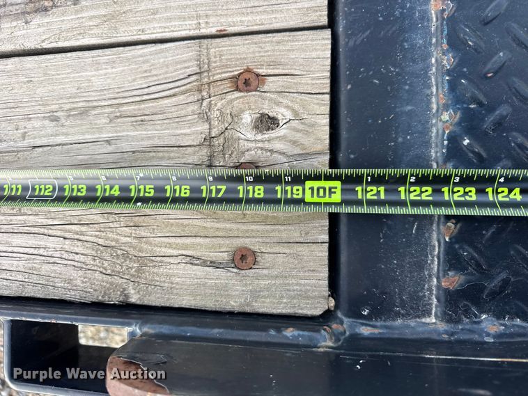 image for item ER0252 2015 B-B TRAILER tilt deck equipment trailer