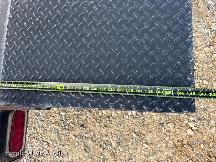 image for item ER0252 2015 B-B TRAILER tilt deck equipment trailer