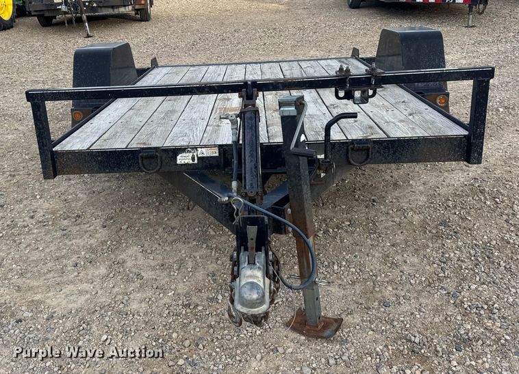 image for item ER0253 2015 B-B TRAILER tilt deck equipment trailer
