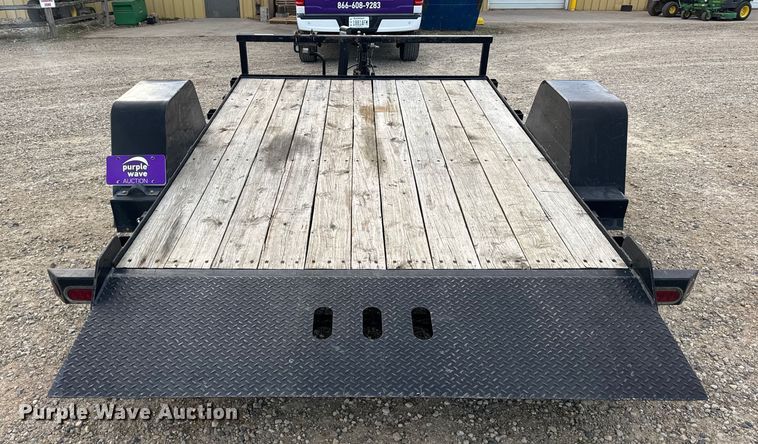 image for item ER0253 2015 B-B TRAILER tilt deck equipment trailer