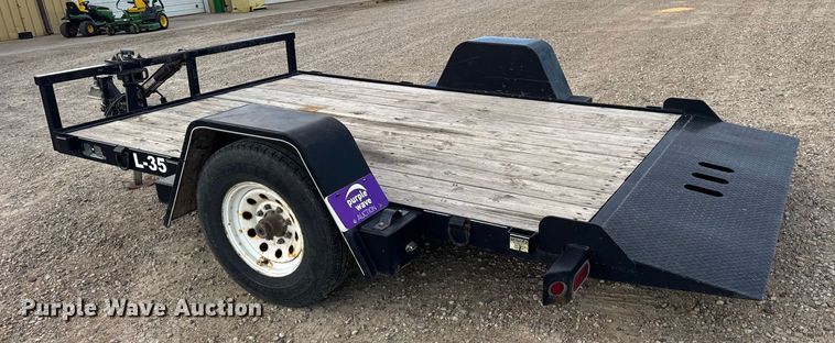 image for item ER0253 2015 B-B TRAILER tilt deck equipment trailer