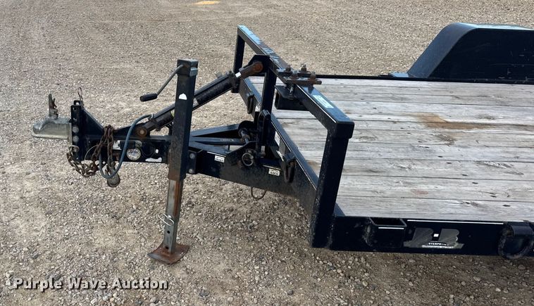 image for item ER0253 2015 B-B TRAILER tilt deck equipment trailer