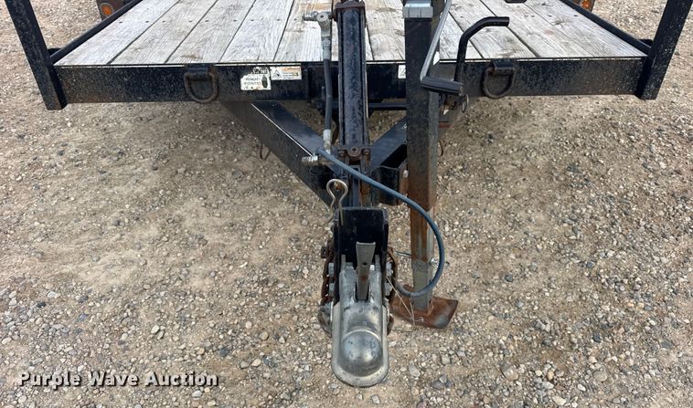 image for item ER0253 2015 B-B TRAILER tilt deck equipment trailer