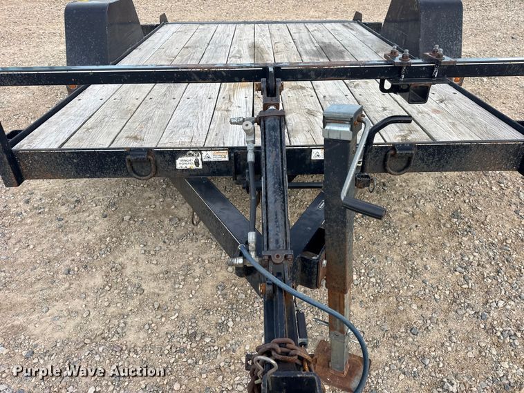 image for item ER0253 2015 B-B TRAILER tilt deck equipment trailer