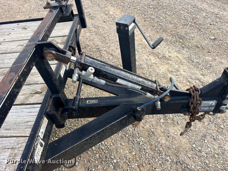 image for item ER0253 2015 B-B TRAILER tilt deck equipment trailer