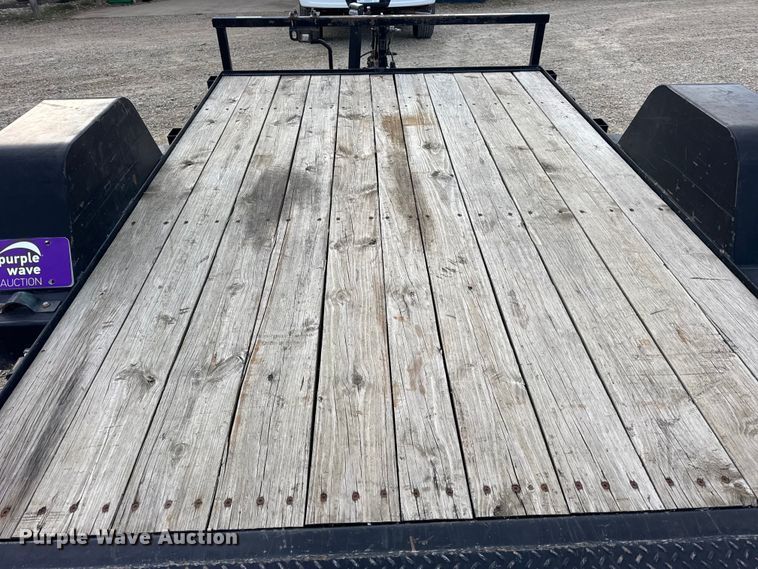 image for item ER0253 2015 B-B TRAILER tilt deck equipment trailer