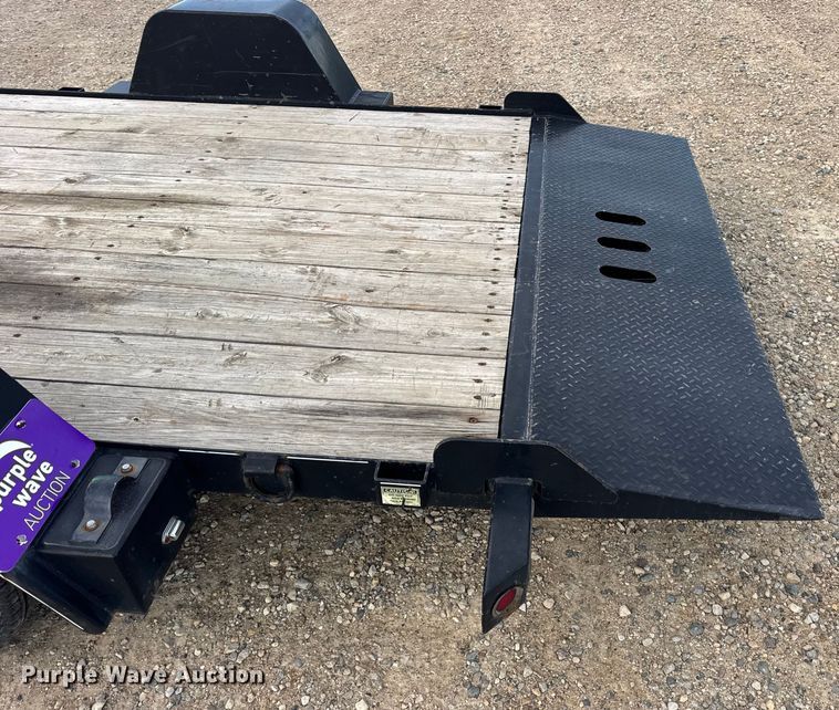 image for item ER0253 2015 B-B TRAILER tilt deck equipment trailer