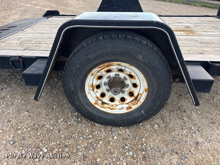 image for item ER0253 2015 B-B TRAILER tilt deck equipment trailer