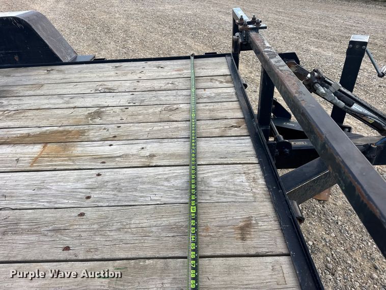 image for item ER0253 2015 B-B TRAILER tilt deck equipment trailer