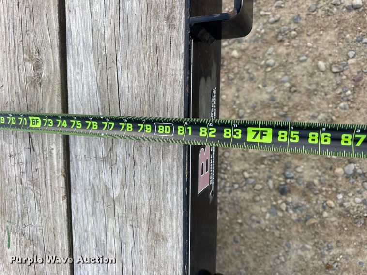 image for item ER0253 2015 B-B TRAILER tilt deck equipment trailer