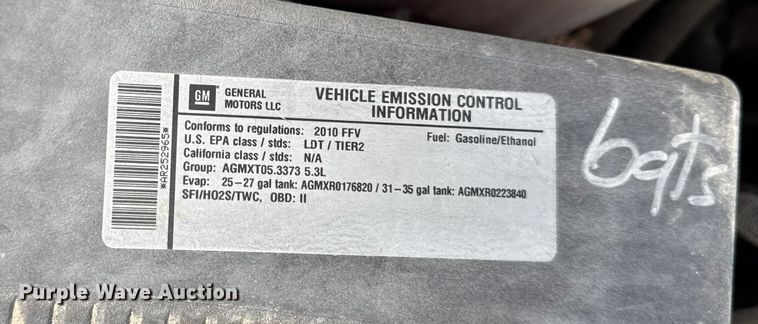 image for item ER0268 2010 GMC Yukon SUV