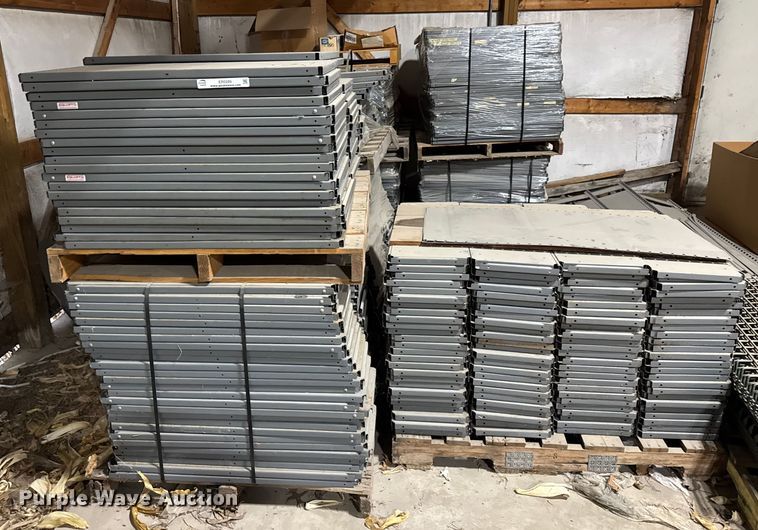 image for item ER0289 (10) pallets of metal shelving