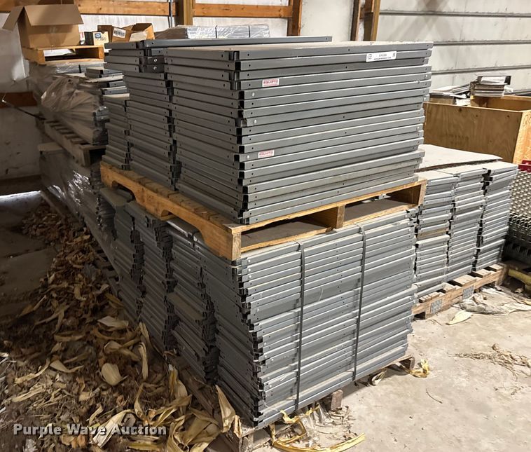 image for item ER0289 (10) pallets of metal shelving