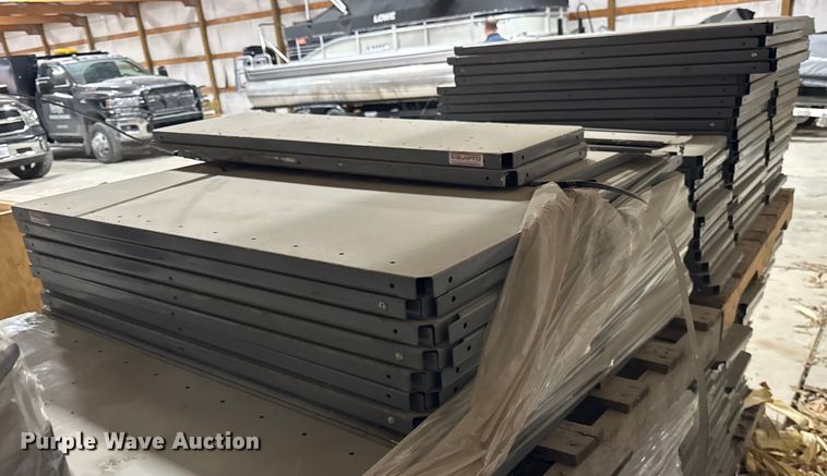 image for item ER0289 (10) pallets of metal shelving