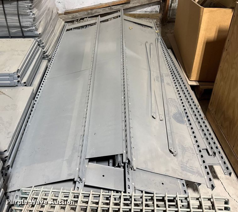 image for item ER0289 (10) pallets of metal shelving