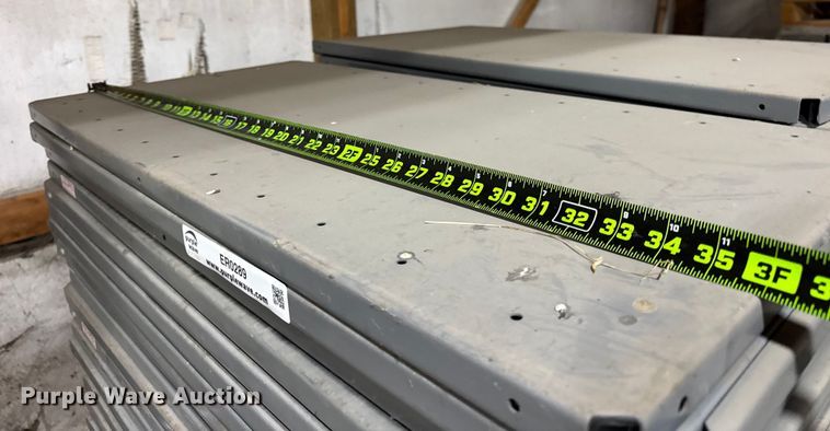 image for item ER0289 (10) pallets of metal shelving