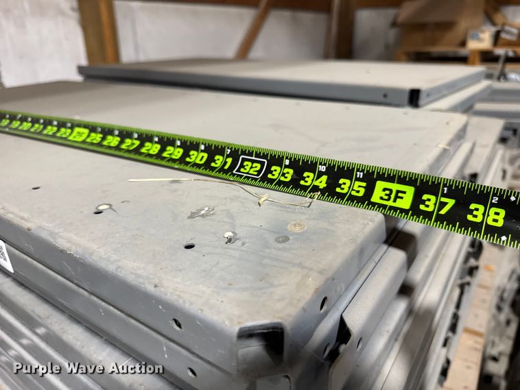 image for item ER0289 (10) pallets of metal shelving