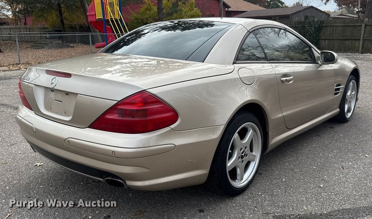 image for item ET4001 2003 Mercedes-Benz SL500 