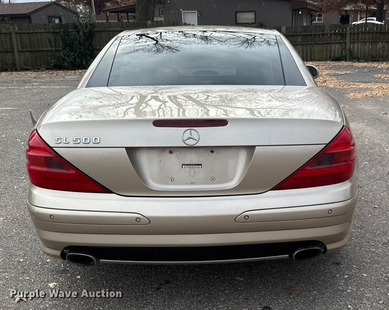 image for item ET4001 2003 Mercedes-Benz SL500 