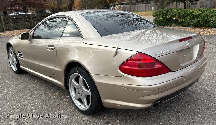 image for item ET4001 2003 Mercedes-Benz SL500 