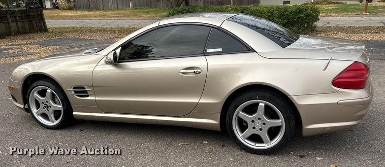 image for item ET4001 2003 Mercedes-Benz SL500 