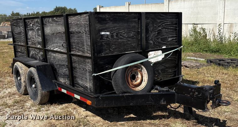 image for item ET4658 1989 Utility Trailer utility trailer