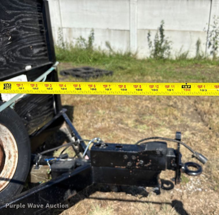 image for item ET4658 1989 Utility Trailer utility trailer