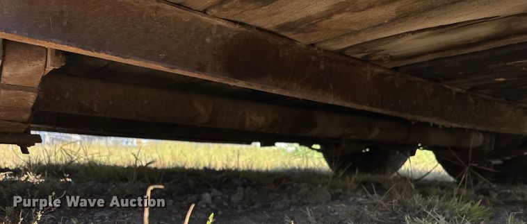 image for item ET4658 1989 Utility Trailer utility trailer