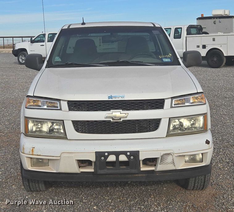 image for item ET5261 2008 Chevrolet Colorado pickup truck
