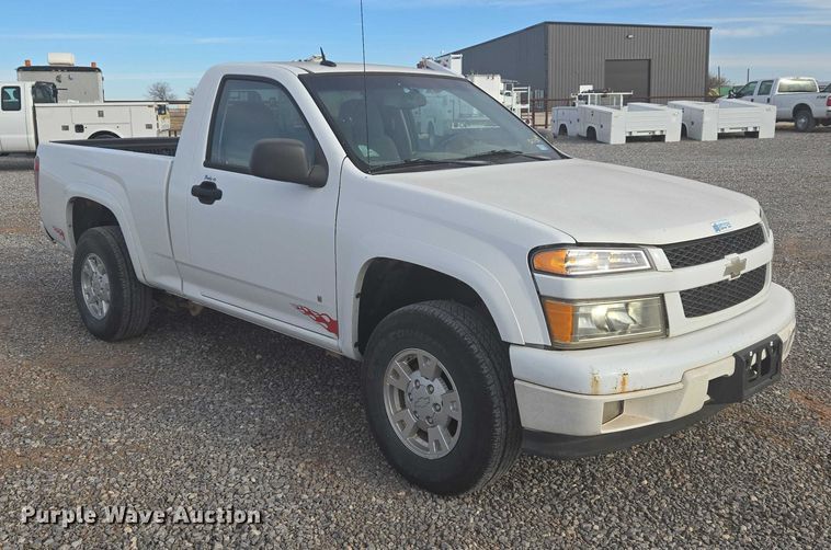 image for item ET5261 2008 Chevrolet Colorado pickup truck