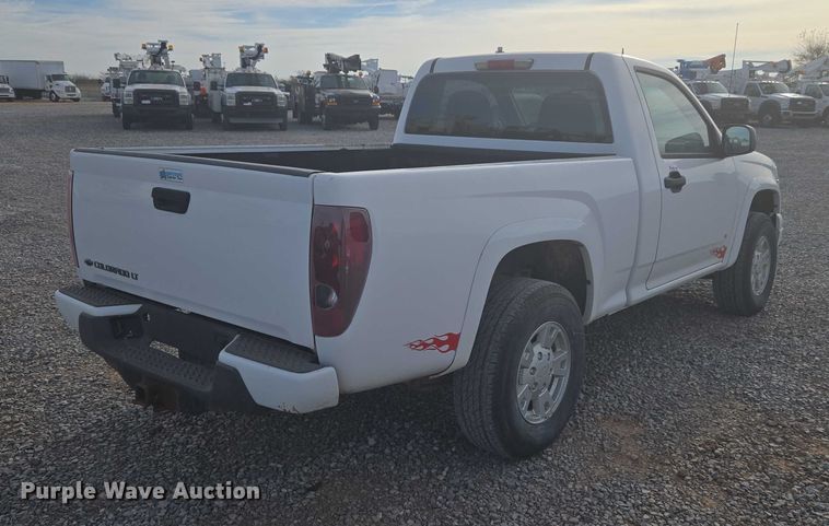 image for item ET5261 2008 Chevrolet Colorado pickup truck