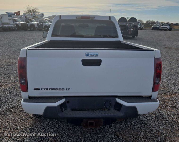 image for item ET5261 2008 Chevrolet Colorado pickup truck