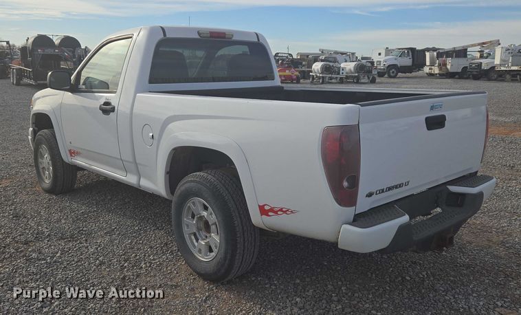 image for item ET5261 2008 Chevrolet Colorado pickup truck