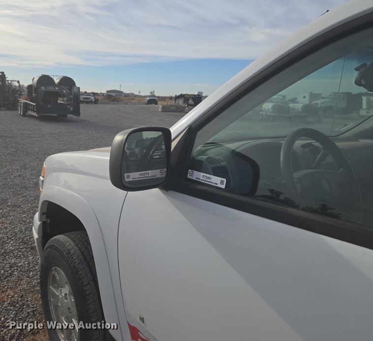 image for item ET5261 2008 Chevrolet Colorado pickup truck