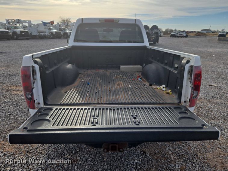 image for item ET5261 2008 Chevrolet Colorado pickup truck