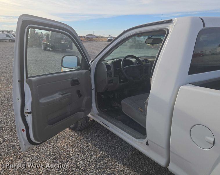 image for item ET5261 2008 Chevrolet Colorado pickup truck