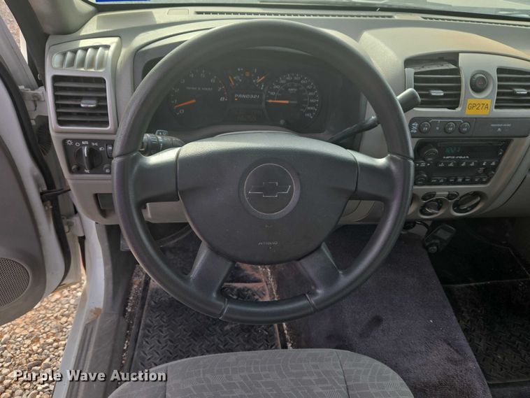 image for item ET5261 2008 Chevrolet Colorado pickup truck