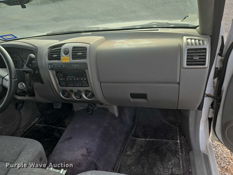 image for item ET5261 2008 Chevrolet Colorado pickup truck