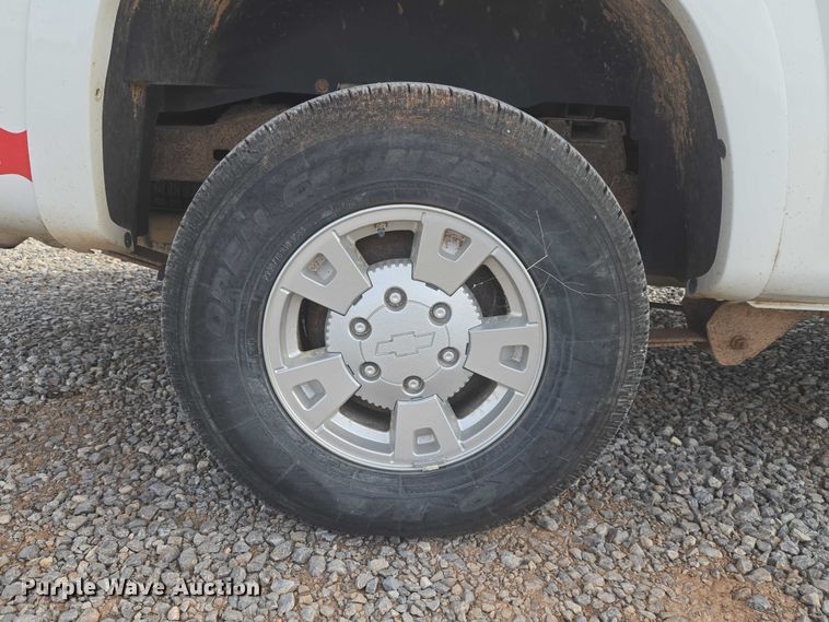 image for item ET5261 2008 Chevrolet Colorado pickup truck