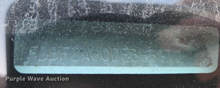 image for item ET5269 2013 Ford F250 Super Duty utility bed pickup truck