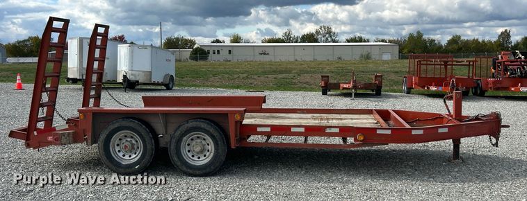 image for item ET6581 2017 Belshe WB14 equipment trailer