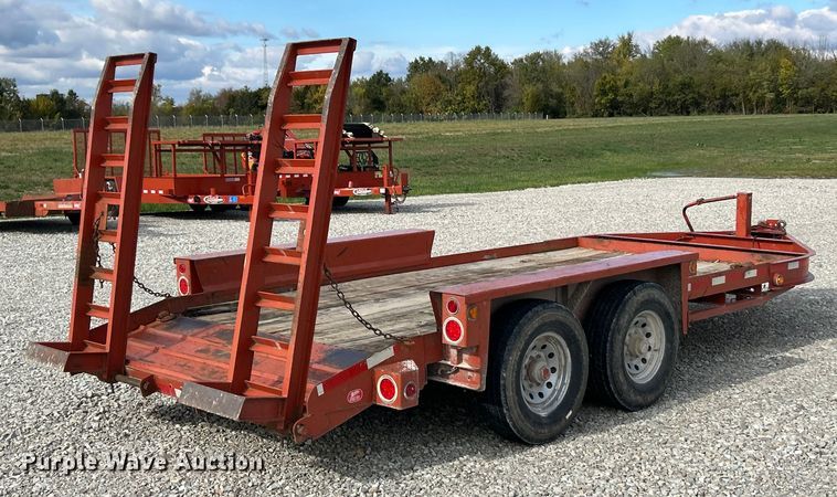 image for item ET6581 2017 Belshe WB14 equipment trailer