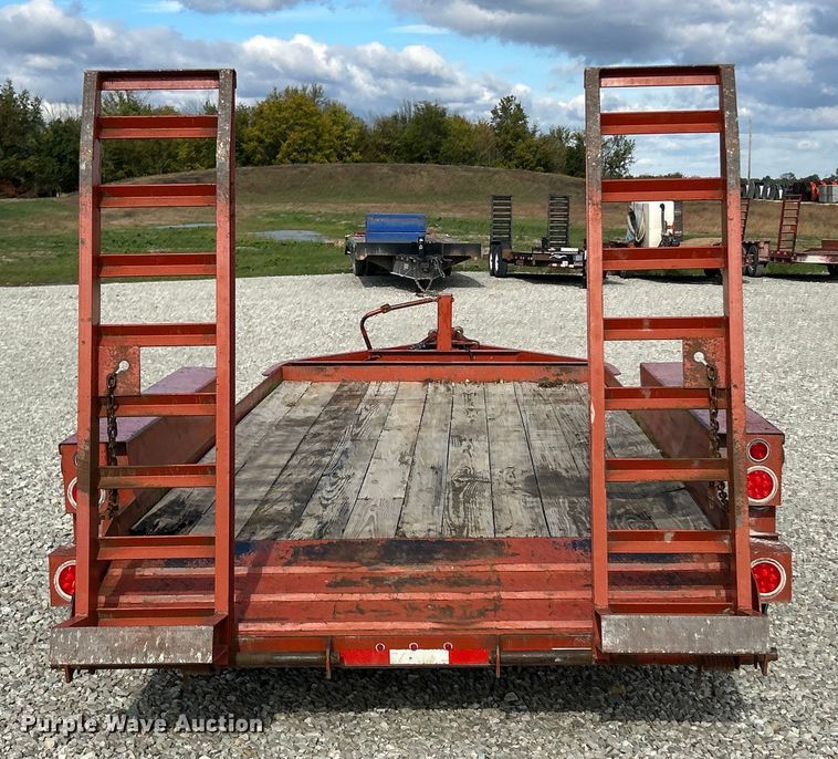 image for item ET6581 2017 Belshe WB14 equipment trailer