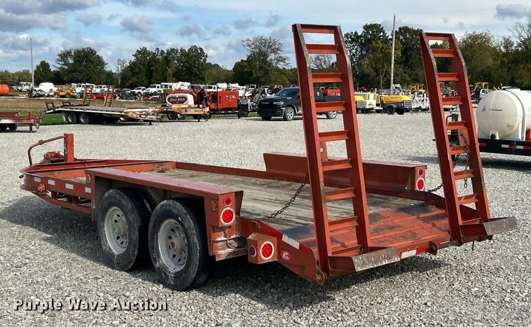 image for item ET6581 2017 Belshe WB14 equipment trailer